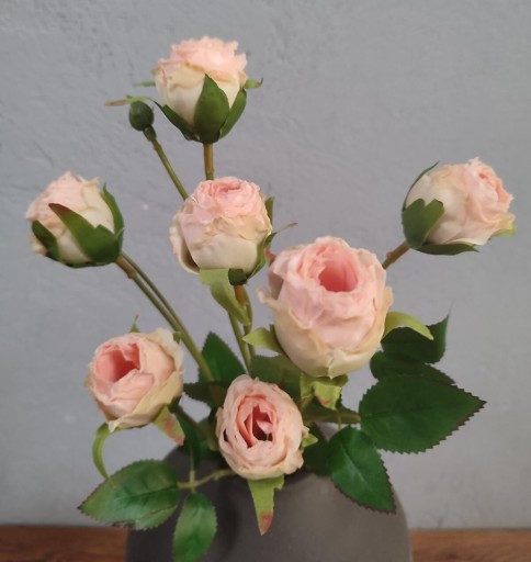 Záhradná čajová ruža do vázy na kyticu, 56 cm