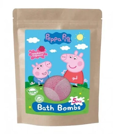 Peppa Pig šumivé bomby do kúpeľa