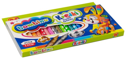 BAMBINO PASTELKY 24 FARIEB KAOLÍNOVÁ HLINA