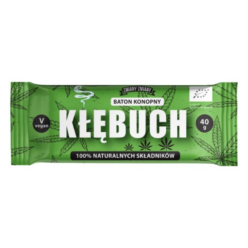Baton Kłębuch - konopné semienka 40g