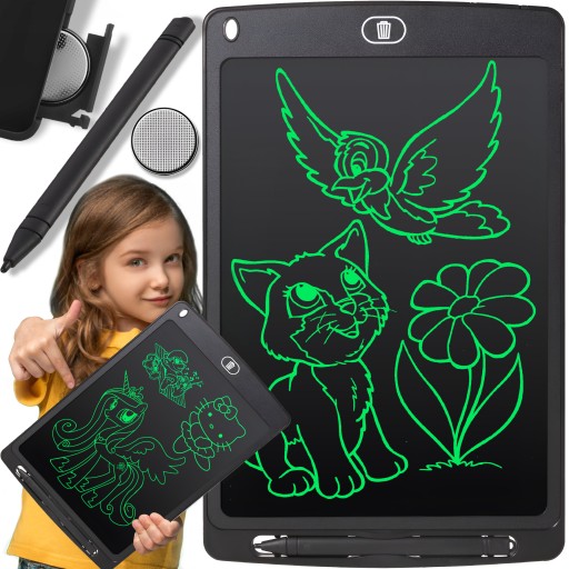KRESLENIE A PÍSANIE GRAFICKÝM TABLETOM 8,5'' DOTYL PRE DETI