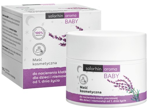 SALORHIN BABY masť na potieranie hrudníka