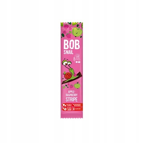 BOB Ślimak SNAIL snack jablko/malina 14 gr