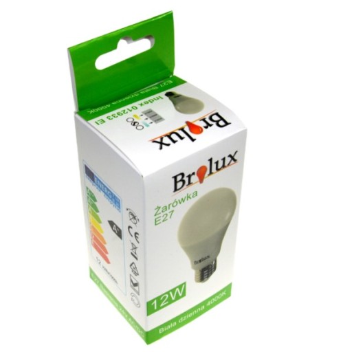 E27 LED žiarovka 24V AC/DC 12W 4000K SMD LED A60