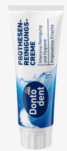 DONTODENT Čistiaca pasta na zubné protézy 75ml