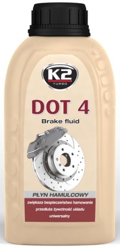 K2 DOT4 RACING 250ML VÝKONNÁ BRZDOVÁ KVAPALINA