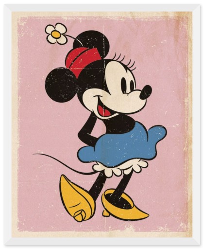 Plagát Minnie Mouse 40x50 cm pre deti