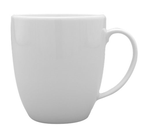 AKO FILIP BOSS VEĽKÝ HRNČEK BIELY 380 ML
