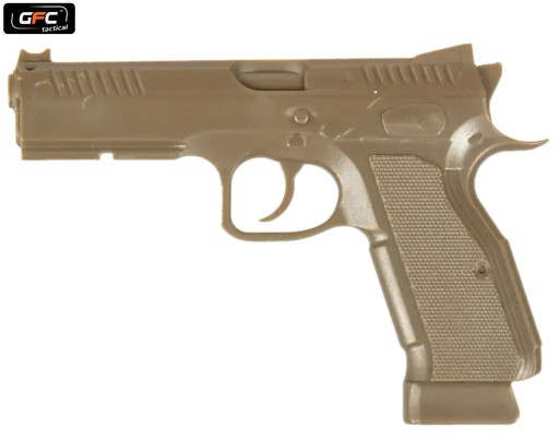 PISTOL NA VELCRO PATCH CZ 75 SP-01 COYOTE