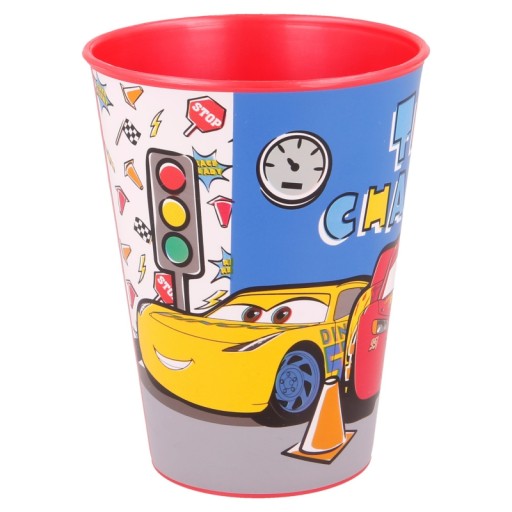 CARS ZIGZAK MCQUEEN hrnček pohár sklo 260ML
