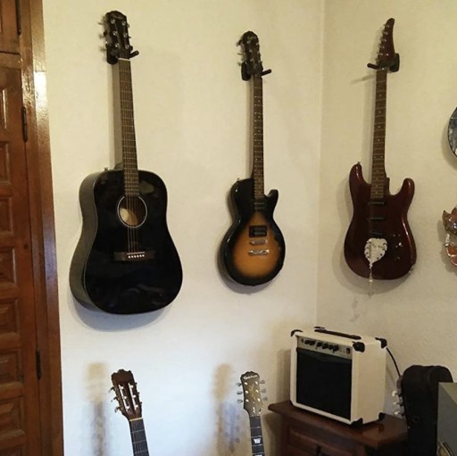 VEŠIAK HÁK DRŽIAK GUITAROVÝ DRŽIAK ŠTÍVKU NÁSTENNÝ STOJAN NA GITURU na stenu