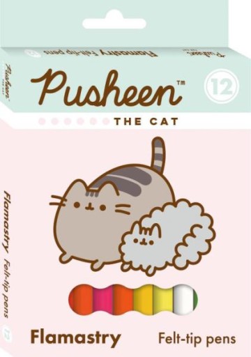 Fixky 12 farieb. PUSHEEN