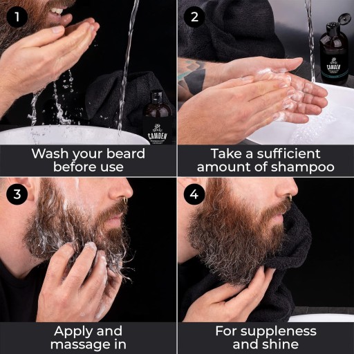 OLEJ NA fúzy 2V1 CAMDEN BARBERSHOP COMPANY 50 ML