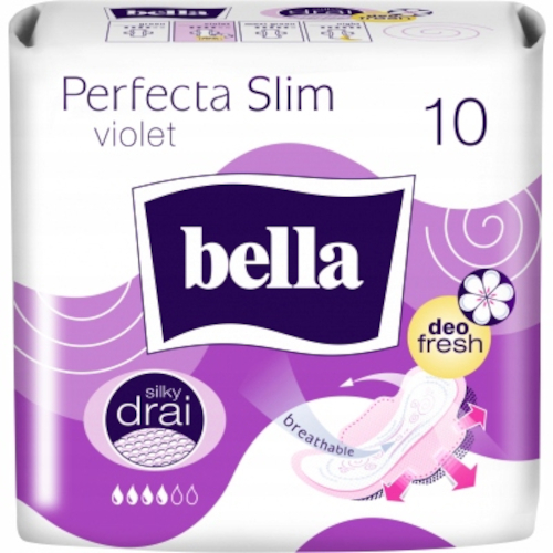 BELLA Perfecta Slim Violet hygienické vložky 10 ks.