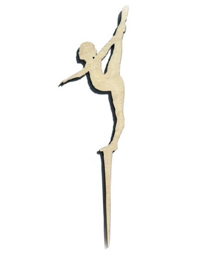 GYMNASTIKA umelecká gymnastka topper splits