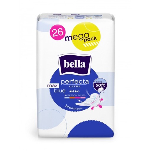 Bella Perfecta Ultra Maxi Blue hygienické vložky 26 ks.
