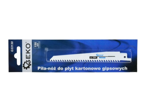 Pílové kotúče priamočiare 150mm 6TPI GEKO G33130