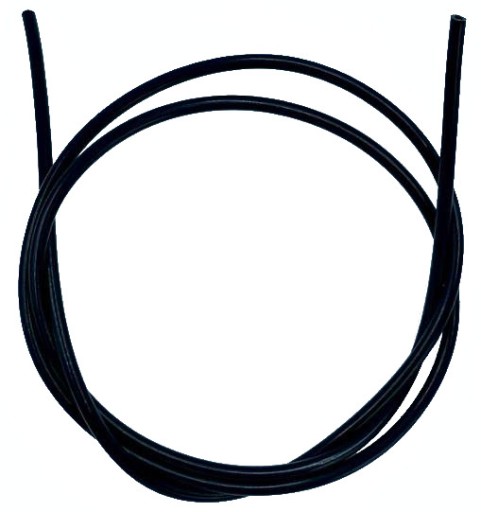 PTFE TEFLÓNOVÁ RÚRA 2/4mm 1,75 ČIERNA - 1m