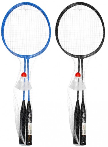 KOVOVÉ BADMINTONOVÉ RAKETY + príslušenstvo 3271