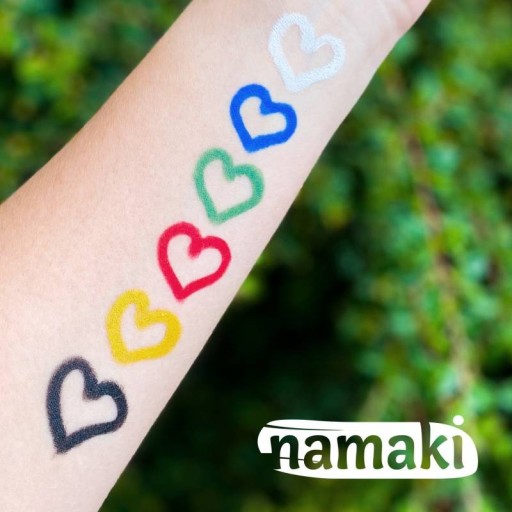 NAMAKI RUŽOVÁ MAĽBA NA TVÁR