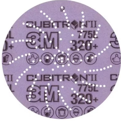 3M 775L Kotúč na suchý zips Háčik CUBITRON II 125 P320
