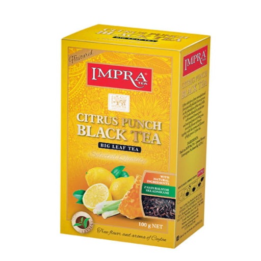 Impra Citrus Punch 100g listový čierny čaj