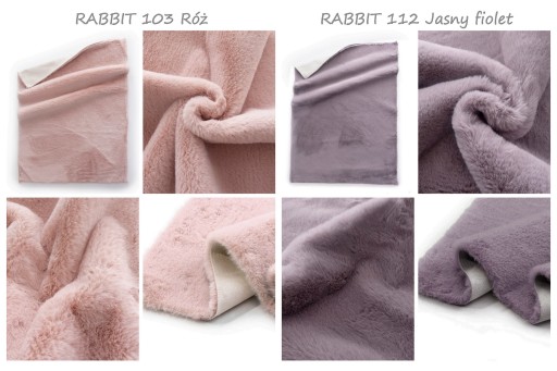 Kožušinový koberec RABBIT 40x60, multifunkčný do kúpeľne, obývačky