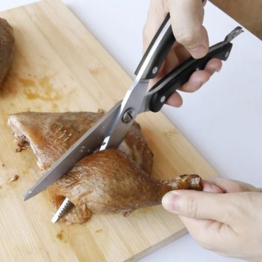 KUCHYNSKÉ NOŽNICE NOŽNICE NA JEDLO HYDINA PIZZA RYBY BYLINKY UNIVERZÁLNE