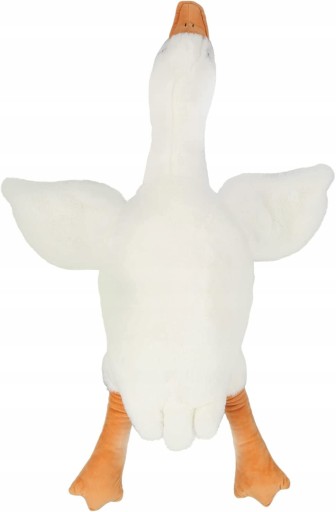 MASKOTOVÝ VANKÚŠ, PLYŠ, HUS, KAČKA, Labuť, 50 CM