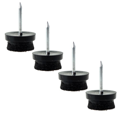 20 x klzák plstená nábytková nožička 24 mm
