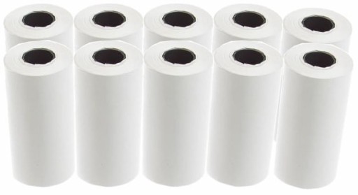 TEPELNÉ VALCE 57mm x 5m PRE TERMINÁL A POKLADŇU, 10 KS