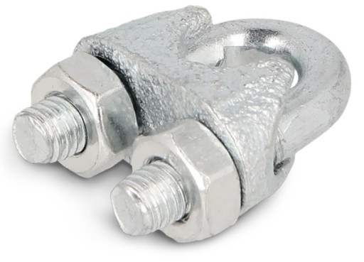 SVORKA LANA 10MM POZINKOVANÝ LUK