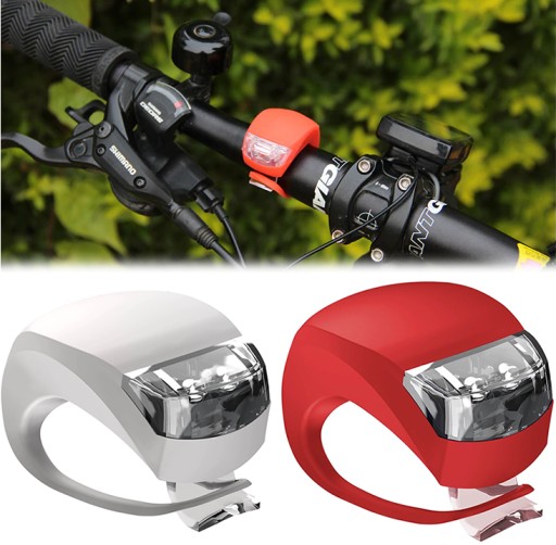 LED BICYKLOVÉ SVETLO LED PREDNÉ ZADNÉ 2 KS SADA SVETLÁ NA BICYKEL