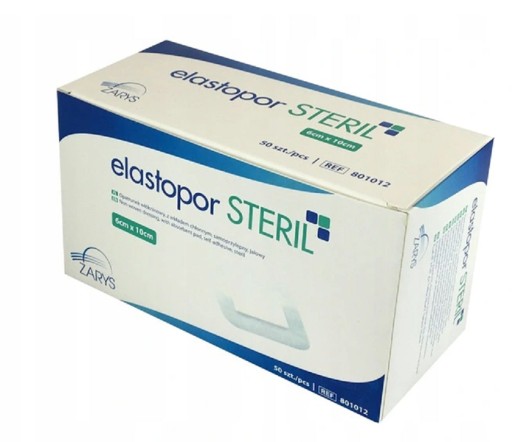 Elastopor Steril 6 x 10 cm sterilné lepidlo 50 ks
