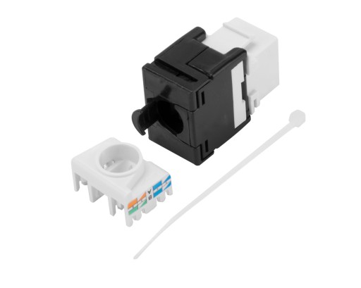 KEYSTONE RJ45 MODUL POČÍTAČ LAN ZÁSUVKA CAT.5E UTP 180° ZDARMA