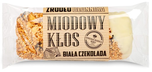 HONEY KŁOS tyčinka s bielou čokoládou 80 g brusnice