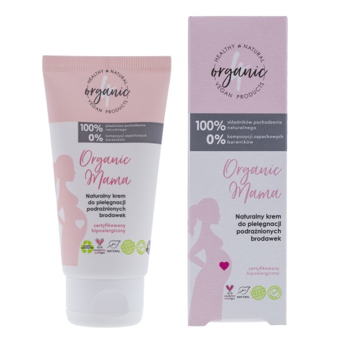 Krém na starostlivosť o podráždené bradavky 50 ml 4ORGANIC Bio Mama