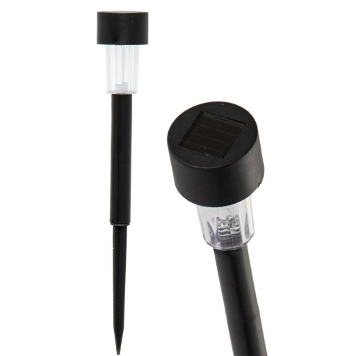 Záhradné solárne svietidlo 1 LED plast 4,7x30,5 cm