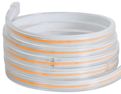 COB NEON LED pásik VODEODOLNÁ HADICA 10W Teplá 230V vonkajšia linka 1M