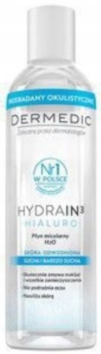 DERMEDIC HYDRAIN3 HIALURO Liquid 200 ml Micelárka 06