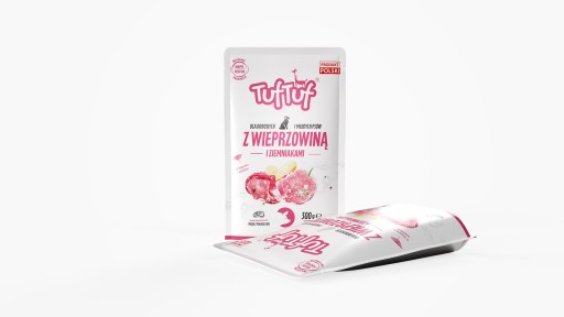 TUF-TUF mokré krmivo pre psov bravčové mäso 300G