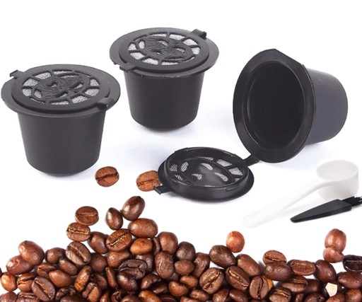 KÁVOVÉ KAPSULY PRE OPÄTOVNE POUŽITEĽNÝ KÁVOVAR NESPRESSO 5 KS AG514C