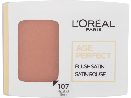 Loreal Satin Blush Age Perfect 107 Hazelnut Brun