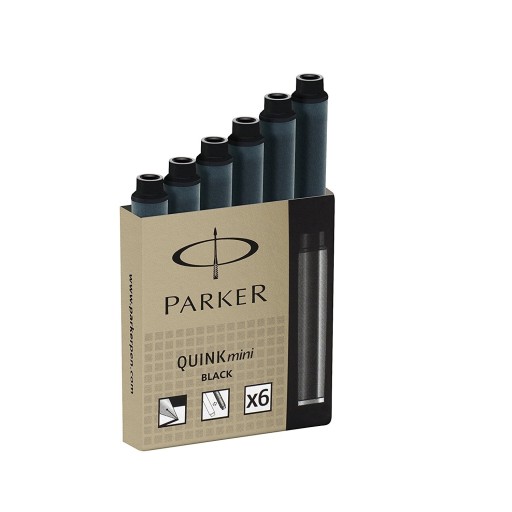 NÁPLŇ Parker QUINK ČIERNA KRÁTKA MINI ORIGINÁL