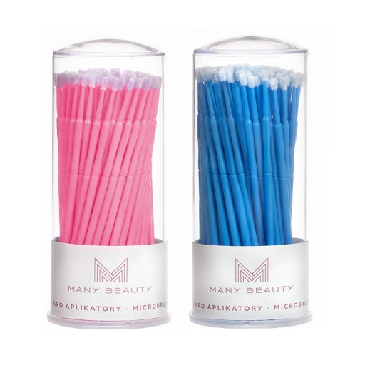 Microbrush mikro aplikátory 100ks PINK M 2MM