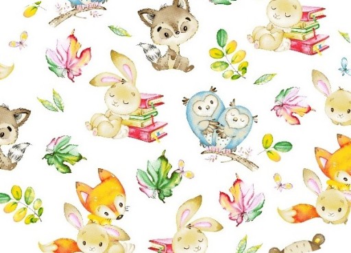 Flanelová plienka 60x40 Happy Animals