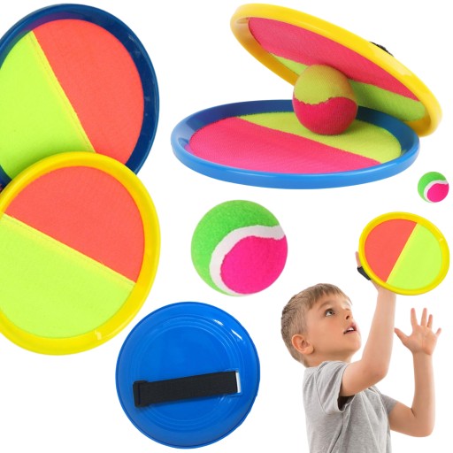 HERNÝ SET NA VELCRO OKRUHÉ PALETY S VELCRO ACTIVE BALL ZÁBAVNÝ SET
