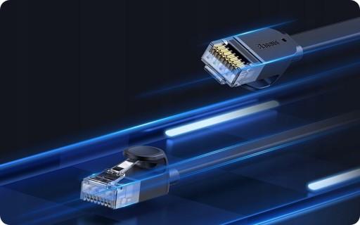 BASEUS SIEŤOVÝ KÁBEL RJ45 - RJ45 LAN ETHERNET CAT6 INTERNETOVÝ KÁBEL 8m