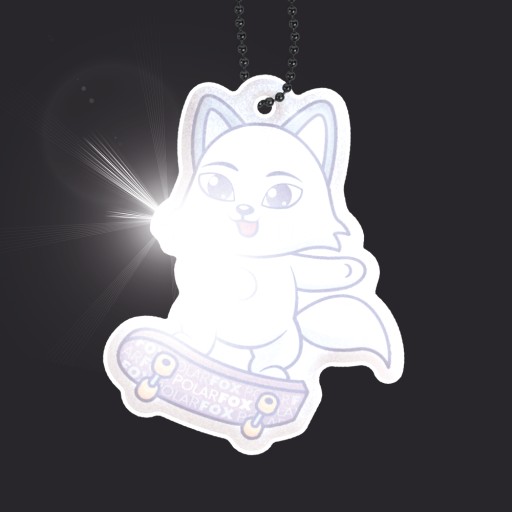 PolarFox CE Reflexný prívesok Fox Fox