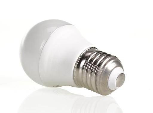 LED guľová žiarovka GLOB 6W=43W E27 230V teplá